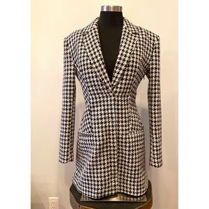 Houndstooth Zara mini dress